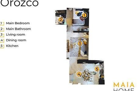 Orozco Maiahome-Polanco 1Br Close To Antara 멕시코 시 외부 사진